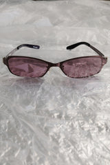 2000s MOSCHINO Purple Tint Sunglasses