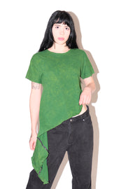 COMME des GARÇONS Green Asymmetric T-Shirt